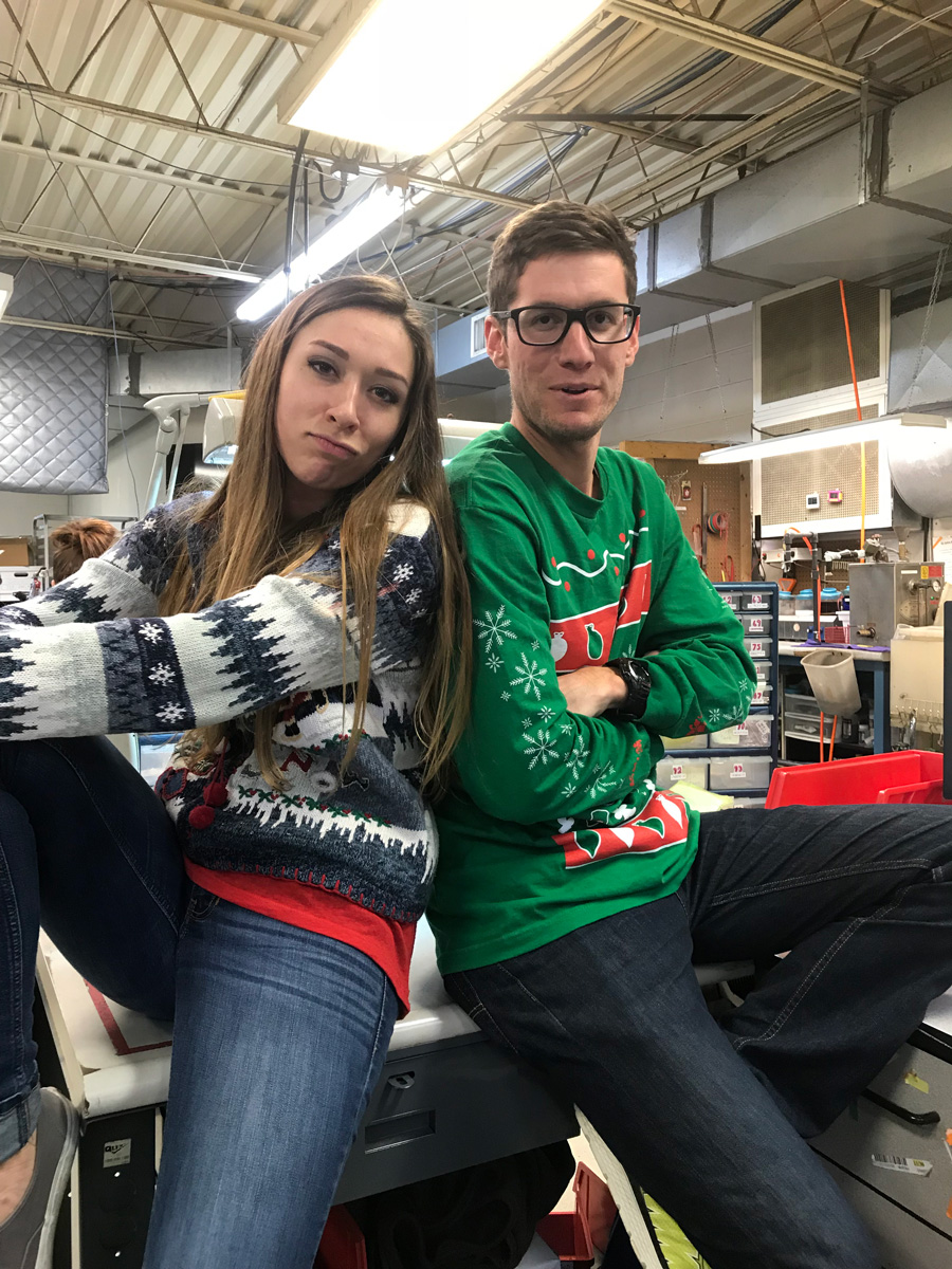 ugly sweater christmas party